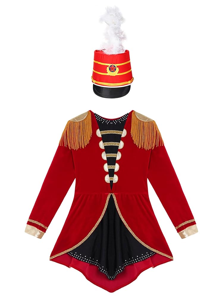 Amazon.com: renvena Girls Circus Halloween Costume Long